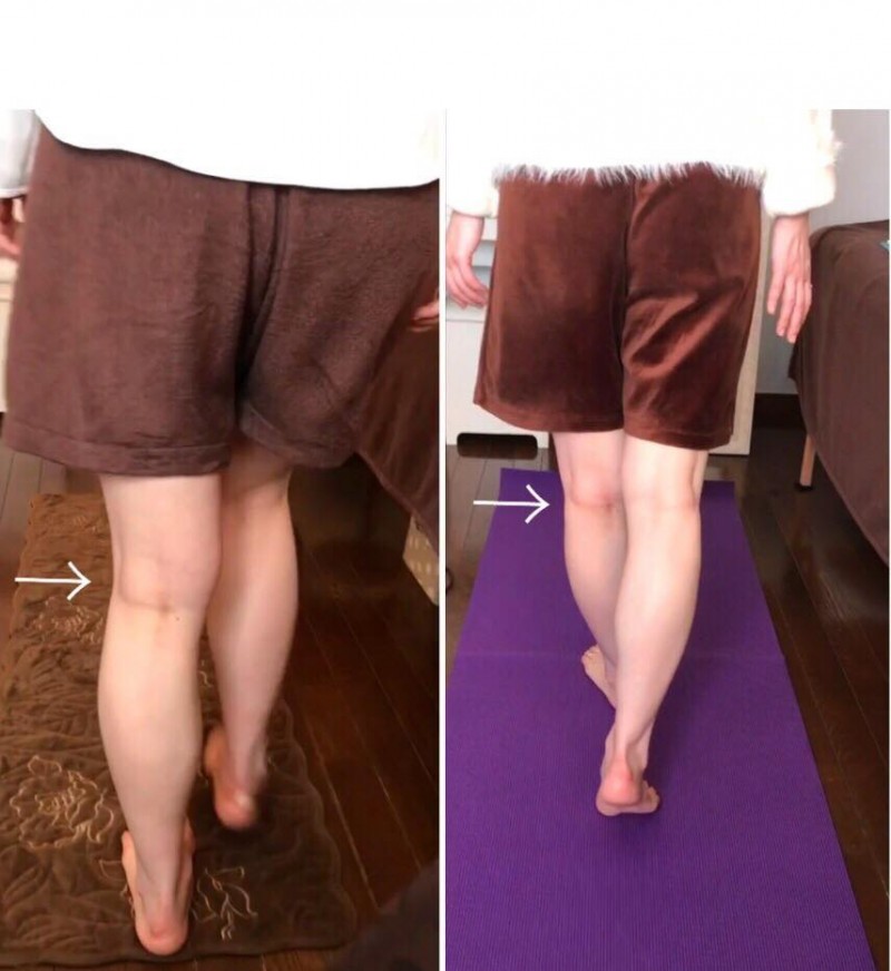 O脚改善のポイントは 姿勢と歩き方という一例です 脚やせもできますよ 町田市でo脚 外反母趾を改善する美脚専門サロン サロンニライ